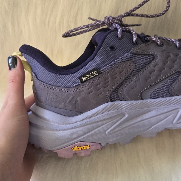 Hoka Anapaca 2 Purple Hiking Shoes (Worn Once) 9B - Picture 6 of 12